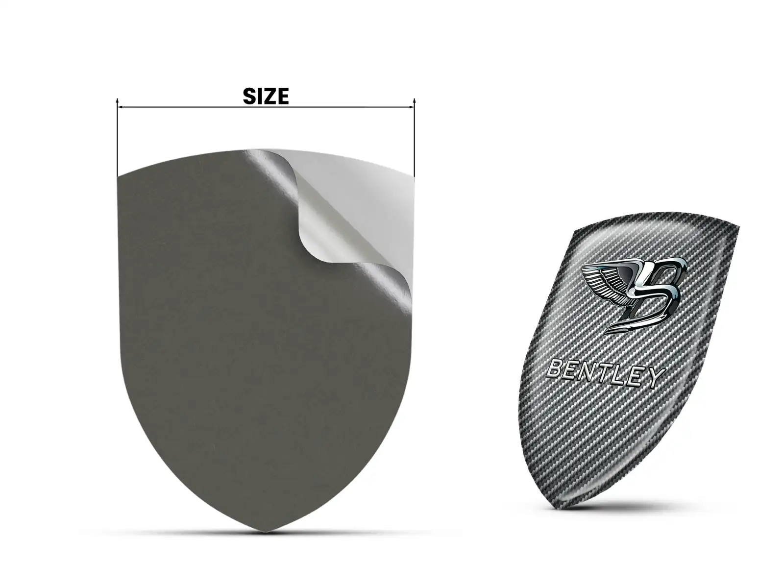 Bentley Selbstklebende Sticker Auto Edles Finish Premium